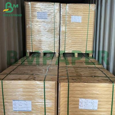 China 1mm Smooth Surface Unbleached Kraft Cardboard Brown Kraft Packaging Box Board for sale
