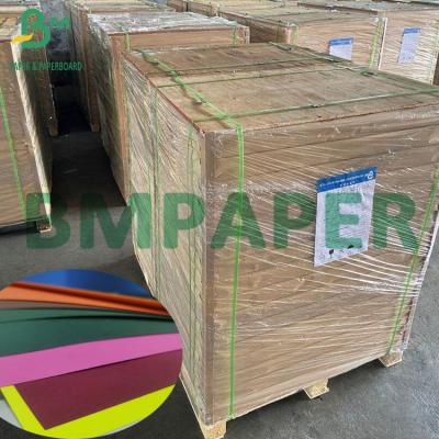 China 180grs 230grs Colored Bristol Paper Board Offset Printing Colorful Kraft Paper for sale