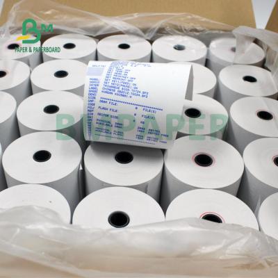 China 55gsm 60gsm Thermal Printer Paper Roll For Cash Register Machine 57 x 40mm for sale