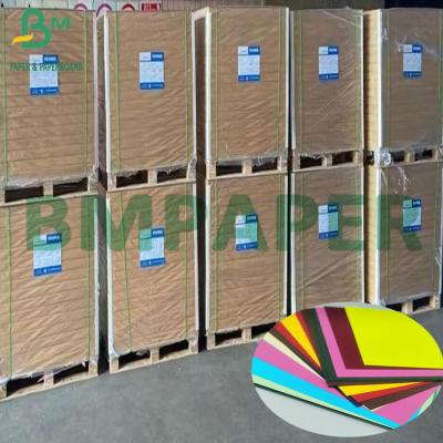 China 70g 80g 110g 150g 180g Colored Cardstock Paper Colorful Offset Card In Sheets Te koop
