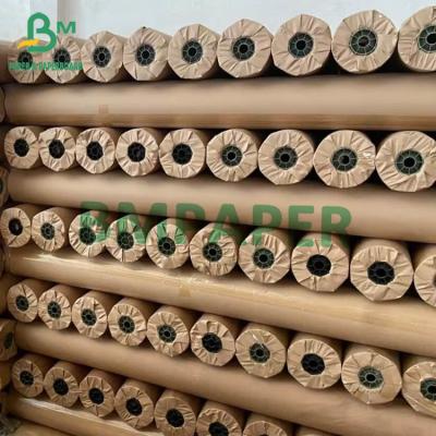 China 42gsm 45gsm Greyish White Plotter Paper Roll For Clothes 62