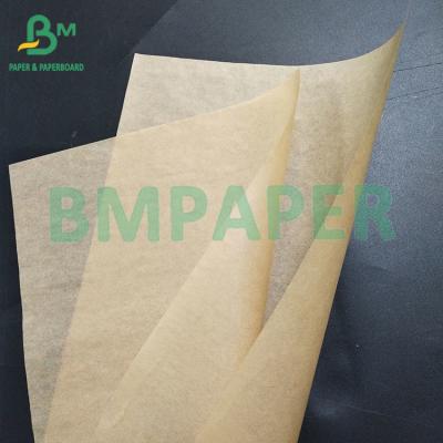 China Brown Waterproof Greaseproof High Temperature Resistant And Food Grade Greaseproof Paper à venda