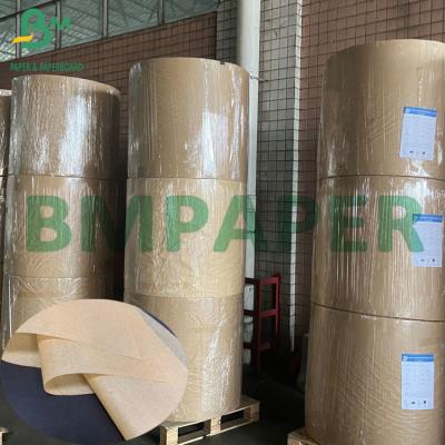 China 40g 50g Unbleached Brown MG Craft Paper Ribbed Kraft Paper For Packing for sale