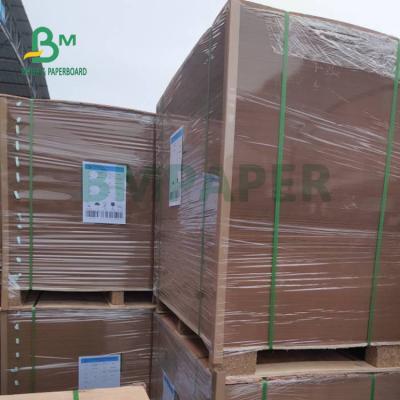 China 300gsm + 15g PE Coated Kraft Paper For Food Trays Good Stiffness 700 x 1000mm for sale