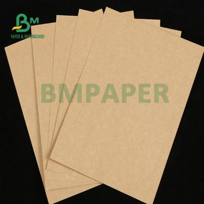 China 210g 230g PE Coated Brown Kraft Paperboard For Making Coffee Cups à venda