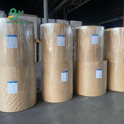 China Waterproof 250gsm + 15g PE Coated Kraft Paper Roll For Disposable Cup 770mm Te koop