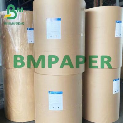 Китай Brown Roll Packing High Strenth Extensible Paper For Chemical Bag 50-120gsm продается