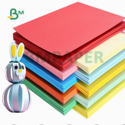 China 180gr 200gr 230gr Recycled Colored Paper Bristol Cardboard Sheet A3 A4 For Art Creation for sale