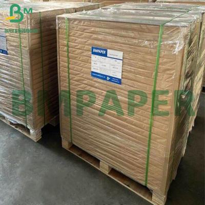 China 70g+10g PE One Side Laminated Greaseproof Unbleached Kraft Paper en venta