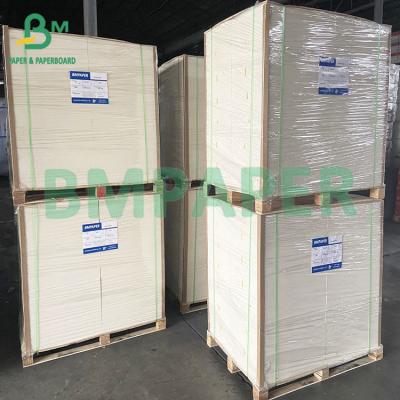 Chine 80gm Pâte de recyclage épaisseur uniforme surface lisse crème papier sans bois pour ordinateur portable à vendre