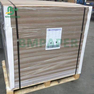 China 900 g 1200 g de cartón duplex recubierto Blanco y gris 31,5' x 41,5' en venta