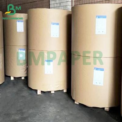 중국 Smooth Recyclable Kraft Color 45gsm 80gsm Food Packing Paper Roll 판매용