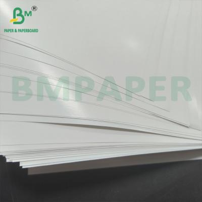 China Glossy Coated One Side Label Paper 80gsm 90gsm White C1S Art Paper Te koop