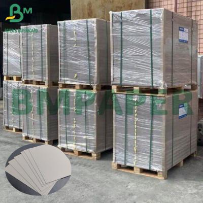 China 0.4mm - 4mm Grey Chip Board Cardboard Fold Paper Board For Packaging for sale