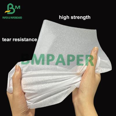 China 14g 15g 17g Tissue Paper Printing White Garment Wrapping Paper Moisture Proof Paper zu verkaufen