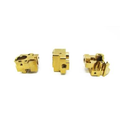 China Custom Anodizing Brass Machined Components / Machining Accessories for sale