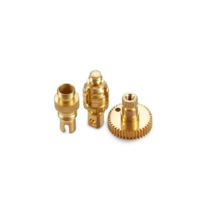 China ODM CNC Machining Parts Bronze Copper Brass Pin Knurled Nut Screw for sale