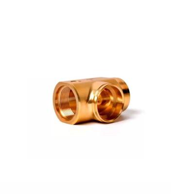 China Custom CNC Manufacture Precision Milled Turned Copper Brass CNC Machining Parts for sale