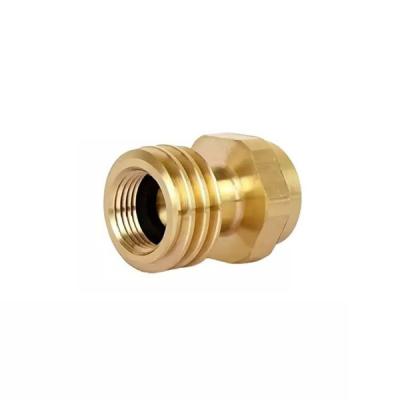 China Precision Copper Milling CNC Brass Services CNC Turning Parts for sale