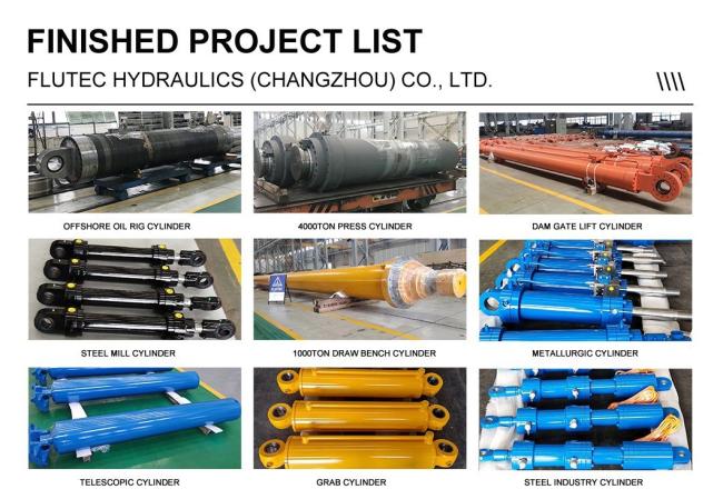 Custom Made Hydraulic Cylinder for Bridge Industry