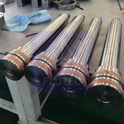 China Carbon Steel Hydraulische cilinder zuigerstaaf dubbelwerkend ISO9001 goedgekeurd Te koop