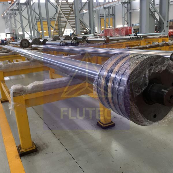Quality Carbon Steel Hydraulic Cylinder Piston Rod Double Acting ISO9001 Approved for sale