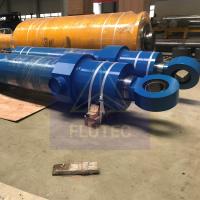 Quality Blue Custom Mill Type Hydraulic Press Cylinder For Steel Industry Carbon Steel for sale