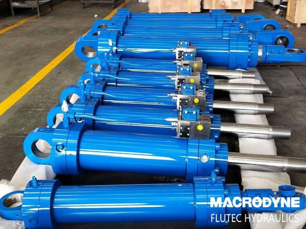 Quality Mill Type Hydraulic Cylinder ISO Standards Double Acting Carbon Steel Material for sale