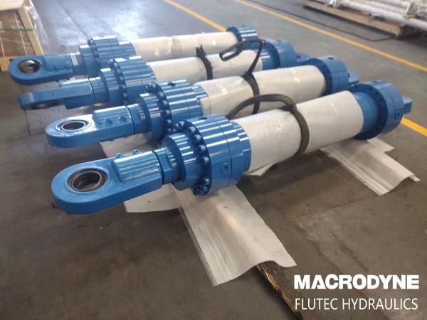 Quality Mill Type Hydraulic Cylinder ISO Standards Double Acting Carbon Steel Material for sale