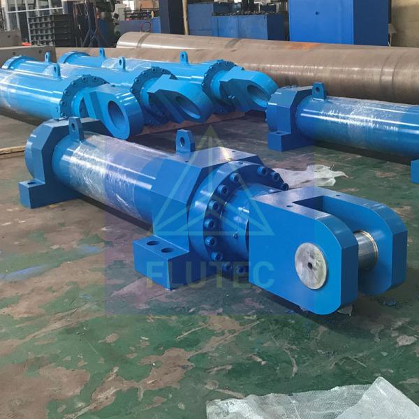 Quality Custom Alloy Steel Hydraulic Press Cylinders For Bascule Bridge SGS Certified for sale