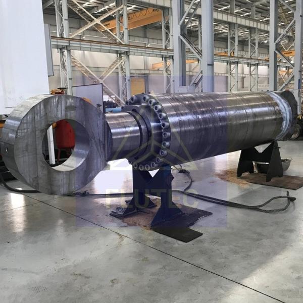 Quality Carbon Steel Custom Made Hydraulic Cylinder Double Acting For Cable Winch for sale