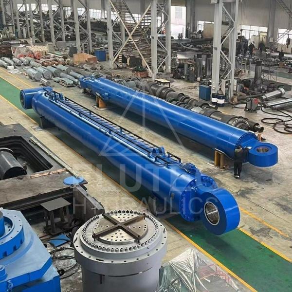 Quality Double Acting Marine Hydraulic Press Cylinder For Offshore Jackup System for sale