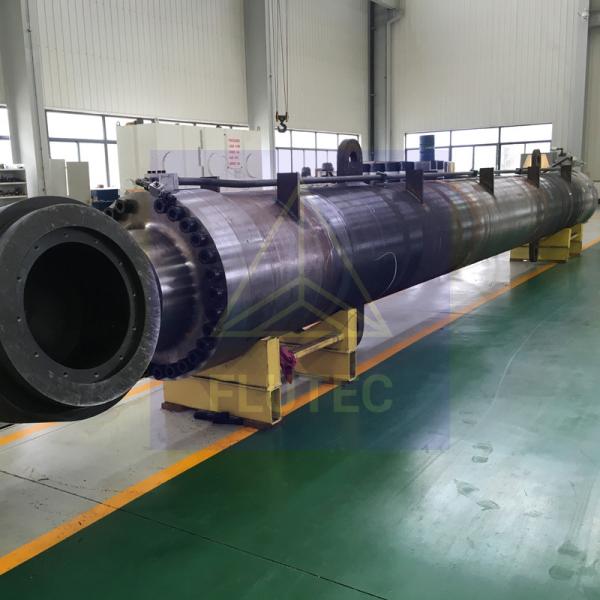 Quality Carbon Steel Offshore Hydraulic Cylinders Long Stroke For Piling Barge for sale