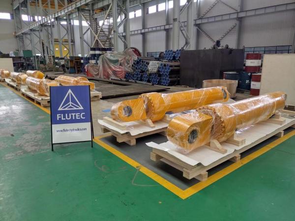 Quality Stable / Reliable Marine Hydraulic Cylinder For Jack Up Working Platform for sale