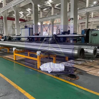 China Heavy Duty Long Stroke Hydraulic Cylinder , Custom Piston Rod Cylinder for sale