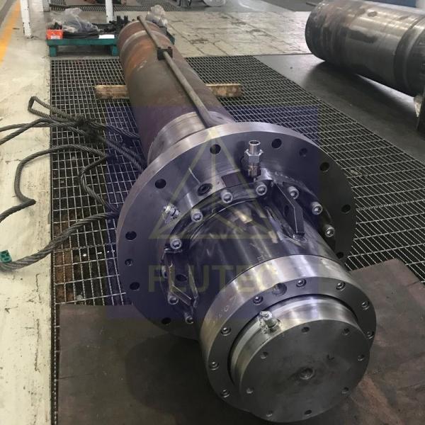 Quality ISO9001 Industrial Hydraulic Cylinder Inner Guided Cylinder For Aluminium for sale