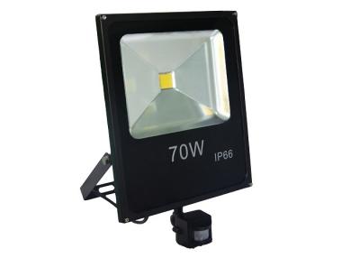China Humid Environments Waterproof  70W LED PIR Floodlights 3 Years Warranty for sale