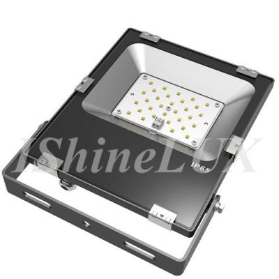 China Slimline 30 Wattage Outdoor LED Flood Lights Meanwell Driver Integrated Housing for sale