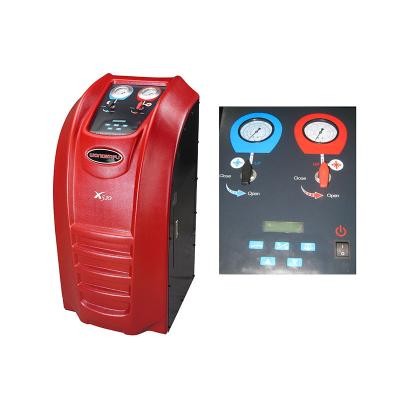 China Semi - Auto Car AC Recovery Machine , Car AC Service Station For Auto Work Shop for sale