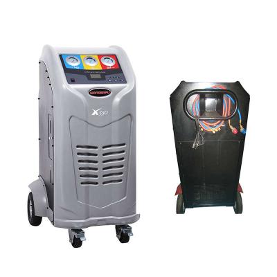 China R134A AC Recovery Machine , 16 Bar 125kg Air Conditioning Charging Station for sale