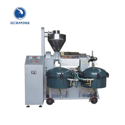 China RF130-A Screw Oil Press Machine With Air Pressure Filter Capacity 210 - 300kg/h for sale