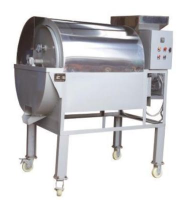 China DCW100 200-300kg/h Food nuts roaster machine for sale