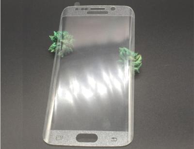 China Samsung S6 Scratch Resistant Screen Protector Bubble Free Three Layers for sale