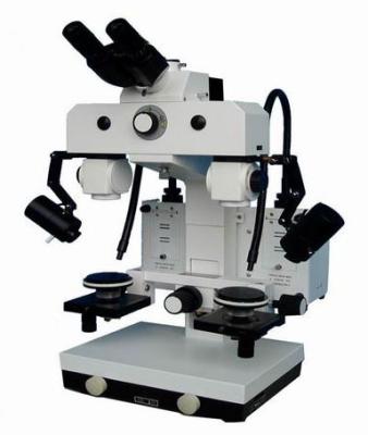 Chine 2.5× - microscope de comparaison légal de 120× Digital avec la source lumineuse de lumière froide 300W à vendre