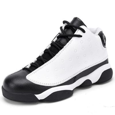 China All Season Children Sports Shoes PU Upper Material Children Basketball Sneakers for sale
