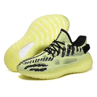 China Fluorescent Green Casual Sports Glowing Sneakes PVC Outsole For All Season for sale