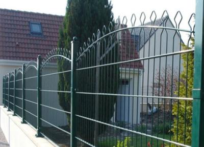 China China supply double horizontal wire welded arched mesh fence for sale