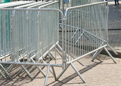 China steel crowd control barriers for sale