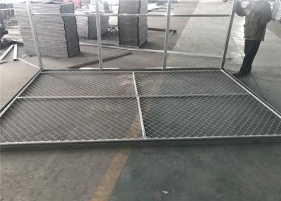 China 6 foot chain link fence panels en venta