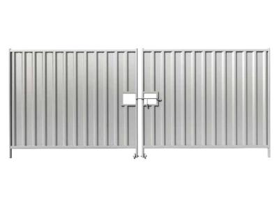 China Temporary Hoarding Pedestrian and Vehicle Gates for sale